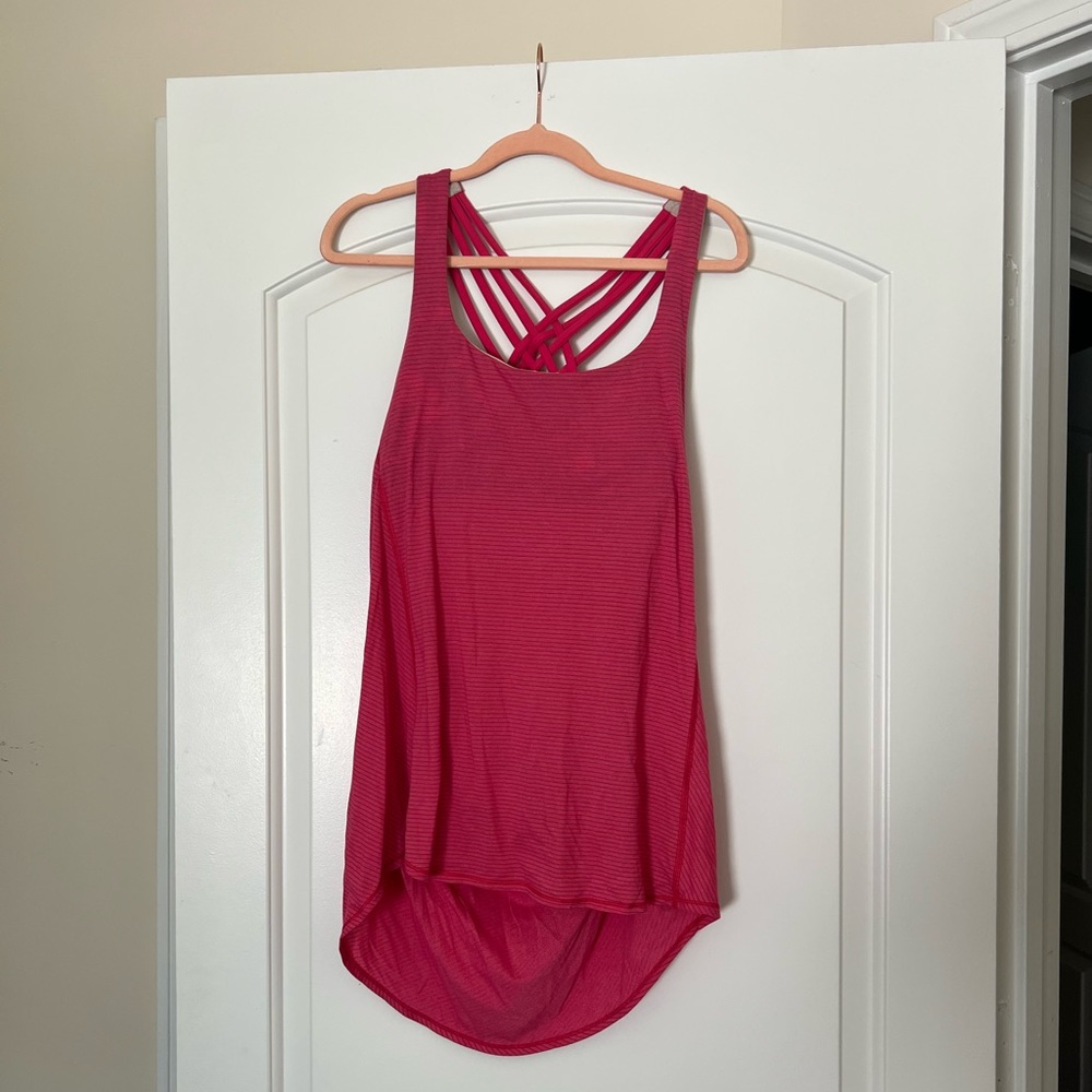 Lululemon butterfly bra tank
